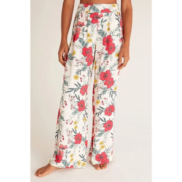 Z Supply Seaside Floral Pant - M - Picture 1 of 5